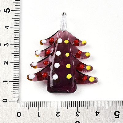 Handmade Lampwork Pendants LAMP-T023-12D-1