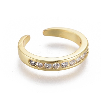 Adjustable Brass Toe Rings RJEW-EE0002-06G-1