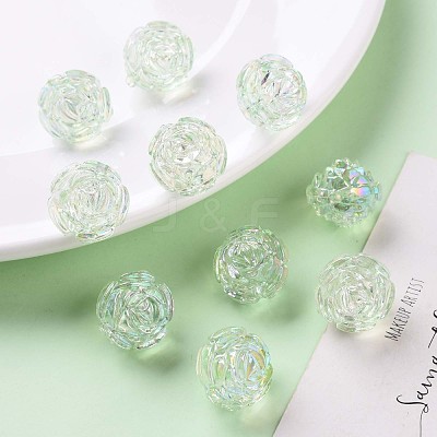 Transparent Acrylic Beads TACR-S154-31C-327-1