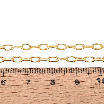 Brass Cable Chains CHC-T018-58G-1