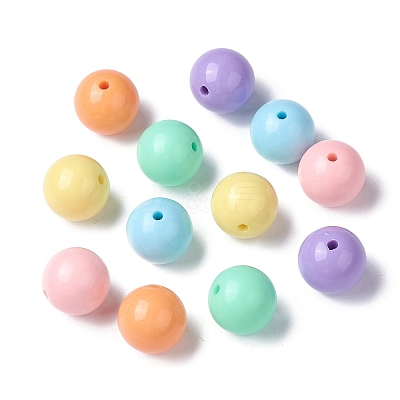 Opaque Acrylic Beads MACR-S370-C20mm-M1-1