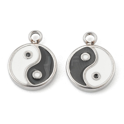 Fashion 304 Stainless Steel Enamel Charms STAS-Z009-10P-1