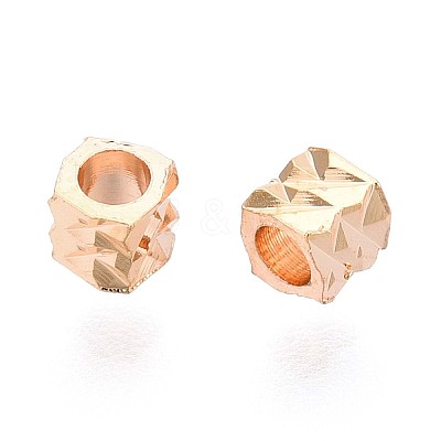 Brass Spacer Beads KK-T075-70G-1