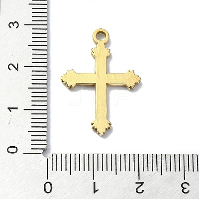 Ion Plating(IP) 304 Stainless Steel Pendants STAS-B058-17G-01-1