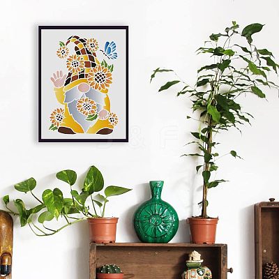 Plastic Reusable Drawing Painting Stencils Templates DIY-WH0202-259-1