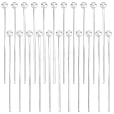 200Pcs Brass Ball Head Pins FIND-BBC0015-90A-1