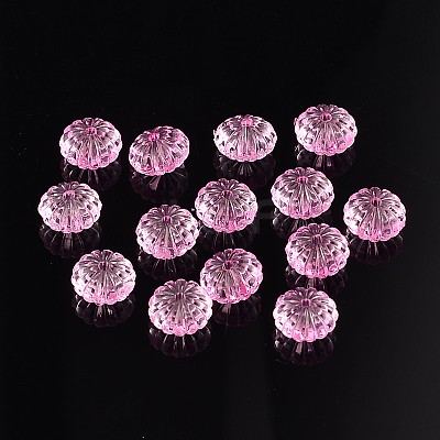Transparent Acrylic Beads PL712Y-4-1
