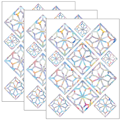 PVC Self Adhesive Stickers STIC-WH20010-20B-1