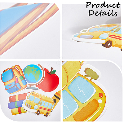 2 Sets 2 Styles Paper Banners AJEW-GF0008-51-1