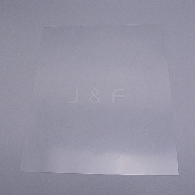 Transparent Plastic Board with Protective Paper for Photo Frame Replacement LS-DIY-WH0190-86F-1