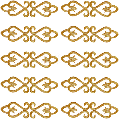 20Pcs Flower Polyester Computerized Embroidery Sew on Patches PATC-CY0001-33-1