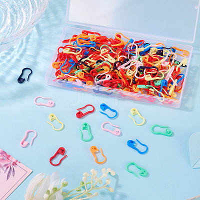 200Pcs Plastic Locking Stitch Marker TOOL-TADJ0001-05-1