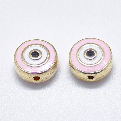 Alloy Enamel Beads ENAM-S117-07A-1