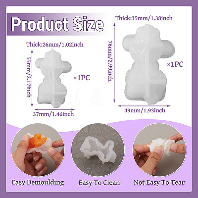 1 Set DIY Display Decoration Silicone Molds SIMO-TA0001-18-1