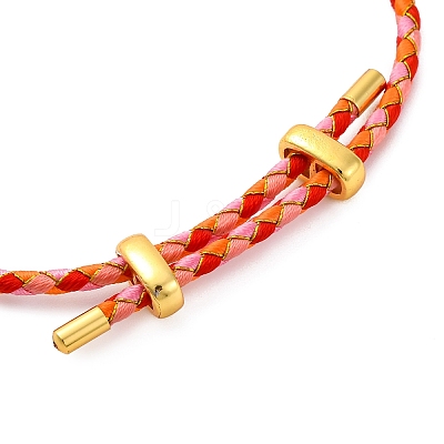 Adjustable Polyester Cord Braided Bracelets BJEW-Z085-01G-12-1