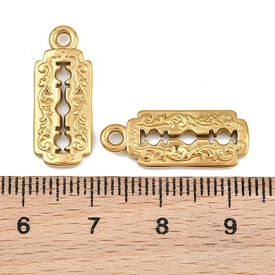 304 Stainless Steel Pendants SA-CBA1839-03G-1
