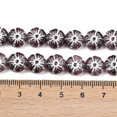 Czech Pressed Glass Beads GLAA-I061-26-1