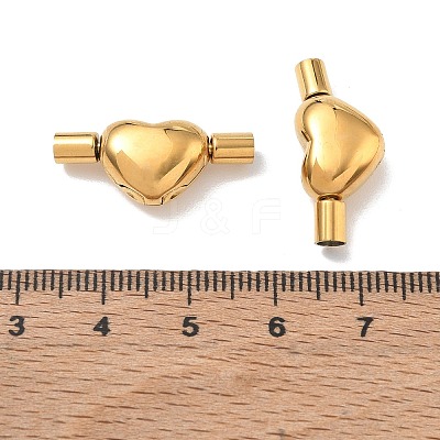 304 Stainless Steel European Clasps with Cord Ends SA-CBABC0F-07G-1