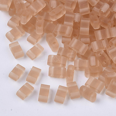 2-Hole Glass Seed Beads SEED-T003-02B-02-1