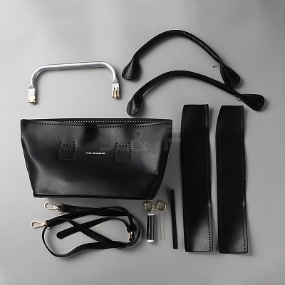 DIY Sew on PU Leather Women's Crossbody Bag Making Kits DIY-WH0488-93-1