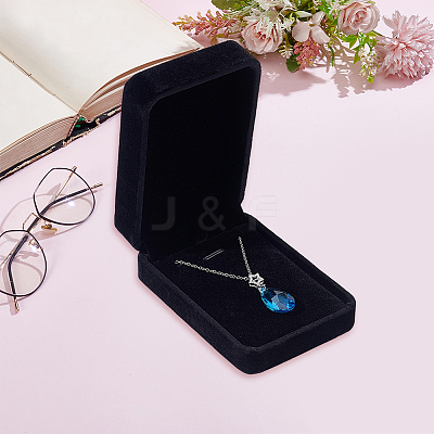 Velvet Jewelry Pendant Storage Boxes CON-BBC0001-28-1