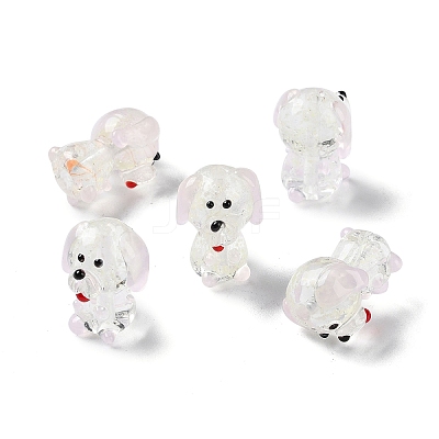 Luminous Handmade Lampwork Beads Strands LAMP-Z007-03A-1