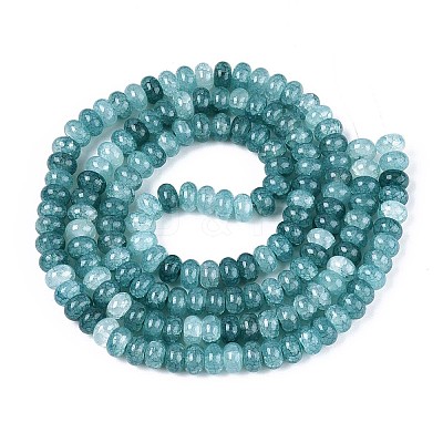 Glass Beads Strands X-GLAA-N059-5x8mm-01-1