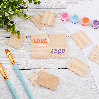 Unfinished Wood Tags DIY-WH0349-07-1