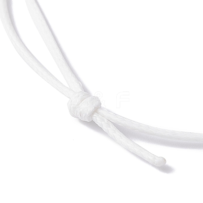 10Pcs Alloy Enamel Heart Braided Bead Bracelets Set BJEW-JB09739-01A-1