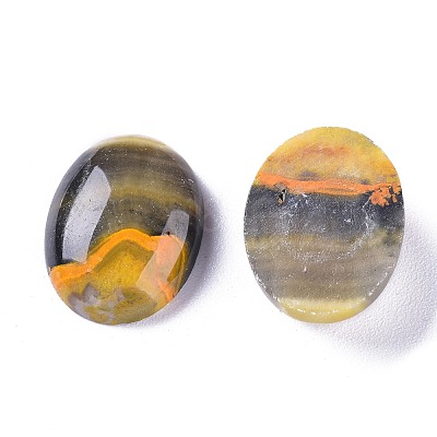 Natural Bumblebee Jasper Cabochons G-A179-01D-1