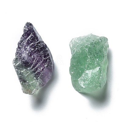 Rough Raw Natural Fluorite Beads G-F704-04-1