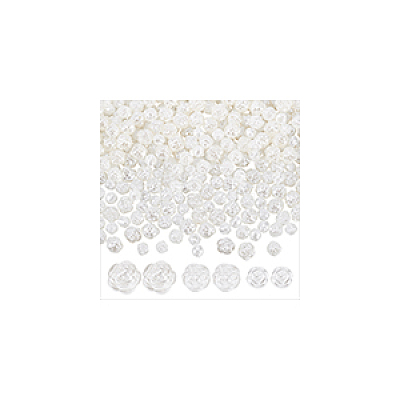 300Pcs 3 Styles Imitation Pearl Acrylic Beads OACR-GA0001-20-1