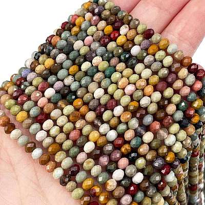 Natural Alashan Agate Beads Strands G-C127-B01-01-1