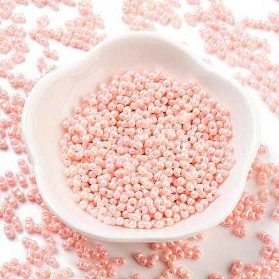 Opaque Colours Glass Seed Beads SEED-A033-06C-1