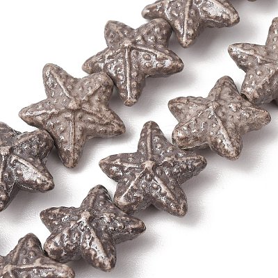 Vintage Handmade Porcelain Beads Strands PR-CBAA37B-04B-1