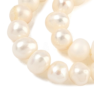 Natural Cultured Freshwater Pearl Beads Strands PEAR-RM241213-2-1