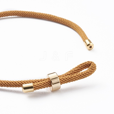 Braided Nylon Cord Bracelet Making MAK-A017-D02-11G-1