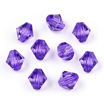 Transparent Acrylic Beads TACR-S146-8mm-33-1