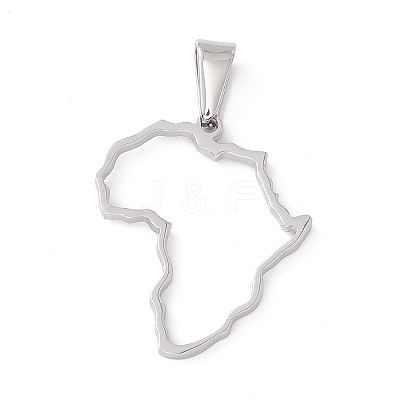 Non-Tarnish 304 Stainless Steel Pendants STAS-G284-02P-1