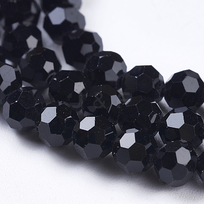 Imitation Austrian Crystal Bead Strands G-M181-4mm-23A-1