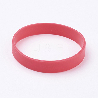 Silicone Wristbands Bracelets LS-BJEW-J176-180-16-1