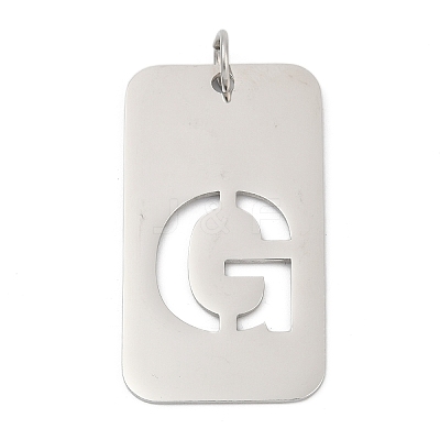 304 Stainless Steel Pendants STAS-M115-01P-G-1