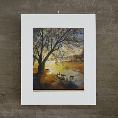 Square Paper Picture Frame FIND-WH0139-300-1