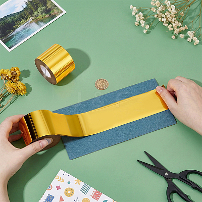 Stamping Hot Foil Paper DIY-WH0591-520B-01-1