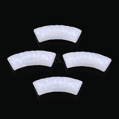 Acrylic Tube Beads X1-OACR-N137-03D-1