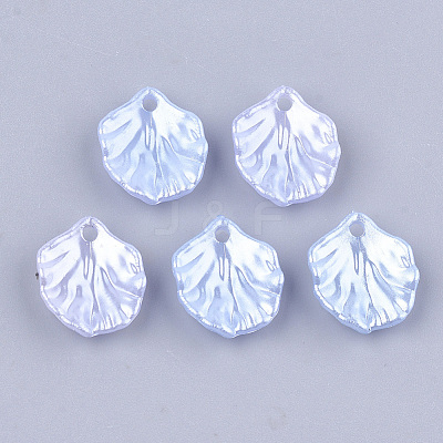 Acrylic Imitation Pearl Pendants OACR-T016-01-1