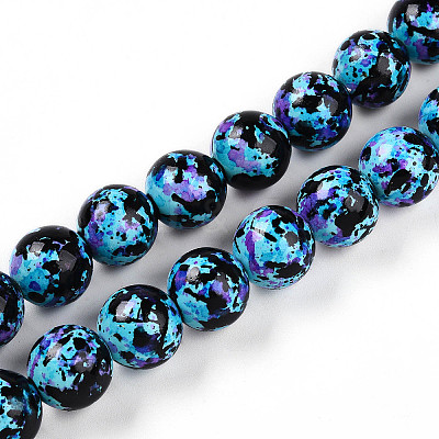 Synthetic Turquoise Beads Strands TURQ-T004-08A-02-1