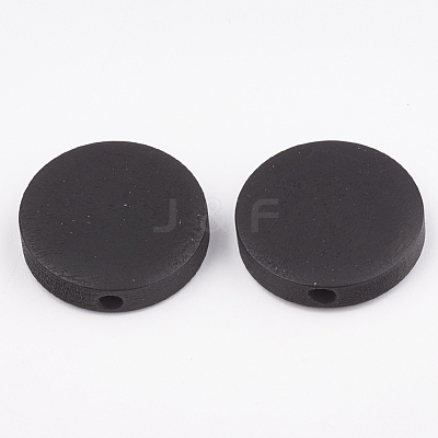 Natural Pear Wood Beads WOOD-T009-2.0cm-01-1