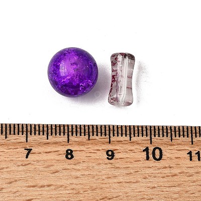 Transparent Glass Beads DGLA-C005-01H-1