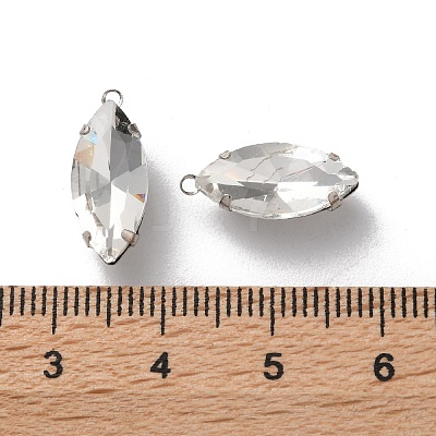 Rhinestone Pendants RGLA-P038-01P-01-1